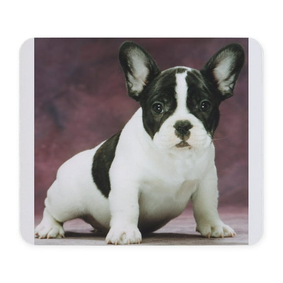 CafePress - Puppy French Bulldog - Non-slip Rubber Mousepad, Gaming Mouse Pad