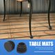 thumbnail image 4 of Mesa Redonda Silla Pata Tubo Inserto Tapa Final 19Mm Dia 30Pcs Negro, 4 of 5