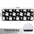 thumbnail image 5 of Kitchen Rugs Sets Of 2,Halloween Ghost and Skull Pattern Anti Fatigue Kitchen Mat Rugs Non Slip Washable,Decorative Kitchen Floor Mats for Kitchen,Sink,Laundry,17"x47"+17"x47", 5 of 5