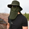 thumbnail image 2 of Sombrero unisex Estbridge con solapa para el cuello, ala ancha, para pesca, safari y protección UV, 2 of 8