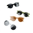 thumbnail image 4 of Korean Style Simple Children's Sunglasses Trendy Round Frame Transparent Frame Sunglasses Fashionable Personalized Anti-UV Glasses Cross Border, 4 of 4
