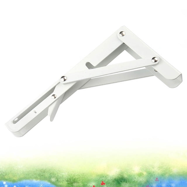 BRIGHTFUFU Modern Home Decor Triangle Bracket Wall Mounted Bracket Steel 1Set