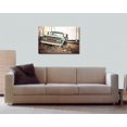 thumbnail image 2 of wall26 - Canvas Prints Wall Art - Old Rusty Car Along Historic US Route 66 | Modern Wall Decor/Home Decoration Stretched Gallery Canvas Wrap Giclee Print. Ready to Hang - 32" x 48", 2 of 4