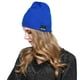 thumbnail image 4 of Gorro de punto unisex con Bluetooth 5.0 para hombre, mujer, deportes al aire libre, música inalámbrica, gorro de manos libres, azul Inevent DZ4000-03, 4 of 7