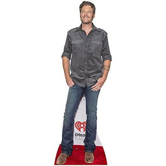 Star Cutouts SC2059 Blake Shelton Cardboard Cutout Standup
