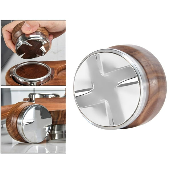 Distribuidor de , Herramienta de Distribución de Espresso/nivelador con Inclinación , Herramienta Niveladora de Distribuidor de Cruz de 585 mm perfecl Distribuidor de café