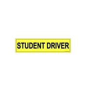Flexible Magnets Student Driver' Magnet - Bumper Stickers for A New Driver - Car Sign by Flexible Magnets ( "12 x 3")