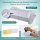thumbnail image 3 of Almohada Cervical Ortopédica Ergonómica 2 en 1 de Espuma Viscoelástica con Funda de Tela Fresca Que Alivia Dolor de Cuello y Brinda Soporte para Dormir de Lado o Boca Arriba, 3 of 6