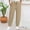 Khaki, variant on Straight Leg Workout Pants,Pants for Women Solid Color Pants Lantern Style Cuffed Ankle with Pockets Loose Casual Full Length Pants