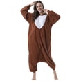 thumbnail image 4 of Pijama onesie Beauty Shine Coffee Reindeer XL, 4 of 7