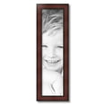 thumbnail image 2 of ArtToFrames 7x27" Honors Mahogany Picture Frame, Brown Wood Poster Frame, with Regular Acrylic and 2 (FBPL-5155), 2 of 7