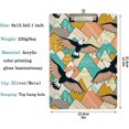 thumbnail image 2 of FMSHPON Mountains Eagles Floral Clipboard Hardboard Wood Nursing Clip Board and Pull for Standard A4 Letter 13x9 inches, 2 of 5