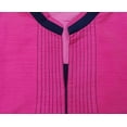 thumbnail image 6 of Atasi Designer Men's Party Wear Pink Kurta Pyjama Set Long Dupion Shirt-Small, 6 of 7