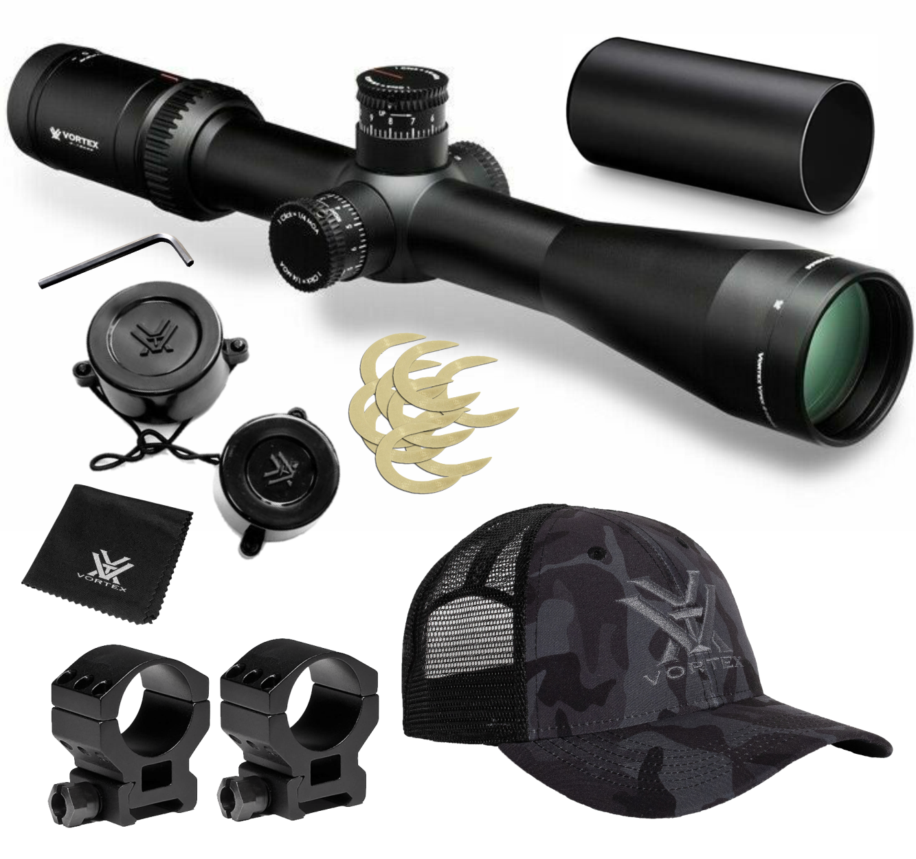 Vortex Optics Viper HST 416x44 VMR1 MOA 30 mm Tube Riflescope with