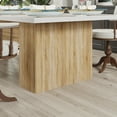thumbnail image 7 of WIAWG 126" W Large Dining Table, 10.5 Ft Rectangular Kitchen Tables for Dining Room Farmhouse Office, 7 of 7