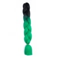 thumbnail image 1 of ziyahi Dirty Braid Double Three Four Color Synthetic Fiber Color Mixed Large Braid Hair Extension Wig, 1 of 9