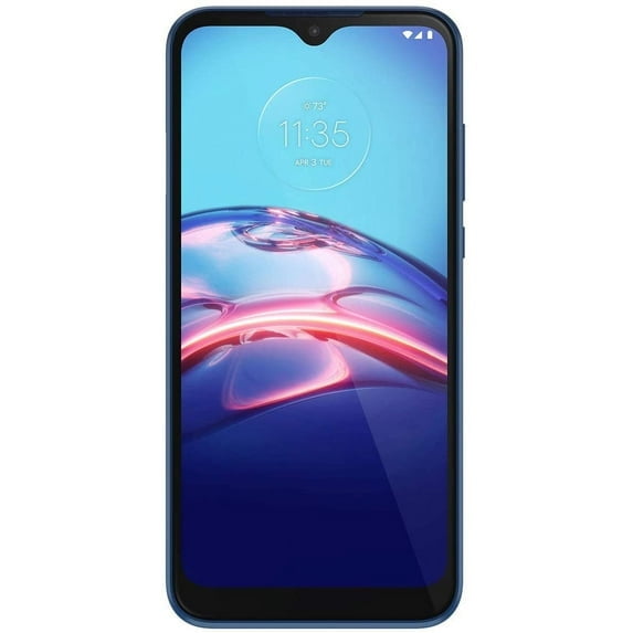 Pre-Owned Moto E (2020) – Global Unlocked – 32GB – Midnight Blue (US Warranty) - Verizon, AT&T, T-Mobile, Sprint, Boost, Cricket, Metro, Straight Talk