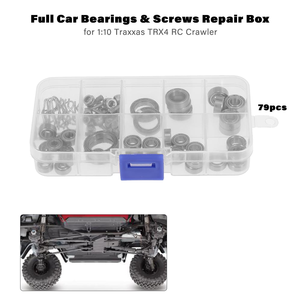 RC Car Metal Bearings Screws Set Repair Tool for 1/10 Traxxas Trx4 RC Crawler US