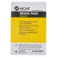 thumbnail image 2 of Niche Rear Brake Pad Set for Husqvarna FE350 Organic Motorcycle 519-KPA2492D, 2 of 5