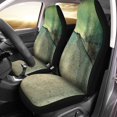 thumbnail image 1 of RYLABLUE Set of 2 Car Seat Covers Blue Color Old Green Watercolor Colorful Water Abstract Artistic Universal Auto Front Seats Protector Fits for Car,SUV Sedan,Truck, 1 of 5