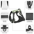 thumbnail image 2 of Kdxio Christmas Trees Print No Pull Dog Harness Adjustable Reflective Oxford Easy Control Medium Large Dog Harness for Training and Everyday-Medium, 2 of 5