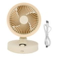 thumbnail image 2 of Silent Fan, Auto Oscillating Table Fan 100 Speeds Type C Charging  for Living Room, 2 of 7