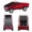 Red, variant on WS-580 Pickup Truck Model Bluetooth Speaker Cybertruck Style Rechargeable Portable Audio with USB TF AUX FM TWS Stereo Sound Great for Indoor Outdoor Parties Perfect Birthday and Father's Day