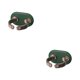 thumbnail image 1 of Kearding Soporte para secador de pelo, estante colgante para baño montado en la pared, organizador impermeable a prueba de humedad, estante de Verde oscuro 2Conjunto, 1 of 6