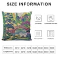 thumbnail image 6 of Nawypu Colorful Chinoiserie Pillow Covers  Set of 2,Blue and White Pillow Covers Outdoor Decorative  Pillow Covers for Couch Bed Sofa Cushion Farmhouse Pillowcases, 6 of 6