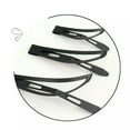 thumbnail image 5 of K-KED 10PCS one set Baby Girl Hair Clips Hairpins Accessories Women Hairgrip Barrettes-black-4.3cm, 5 of 9