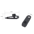 thumbnail image 3 of 10 Pcs Clips de Fixation Coupe-Vent pour Tente de Canopée Extérieure Clips de Requin Noir, 3 of 9