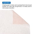 thumbnail image 4 of Unique Bargains Tissue Gift Wrapping Paper Tissue Paper Light Champagne 19.69x27.56 Inch 100 Pack, 4 of 7