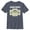 Navy Blue Heather, variant on Boy's Star Wars: The Mandalorian The Child Cartoon Cards  Graphic Tee Navy Blue Heather Small