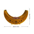 thumbnail image 3 of Nut Fruit Cake Tray Dinner Plate Large Disc Flat Bottom For Party Table Decor Ornament Muslim Ramadan Craft Placing, 3 of 5