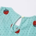 thumbnail image 6 of Landzoo One Dress Strawberry Girls Sleeveless Kids Princess Children Summer Casual Girls Dress&Skirt Beautiful Cute Cozy Girl's Dress 3-4 Years, 6 of 8