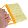 thumbnail image 1 of Limpiador de persianas Cepillo Plumero Persianas Herramienta de limpieza fácil Lavable Útil (Amarillo Likrtyny 3cp6rg2pd4ee5sc1, 1 of 3