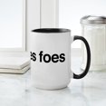 thumbnail image 4 of CafePress - Faux Poes Foes - 15 oz Ceramic Large White Novelty Mug, 4 of 4
