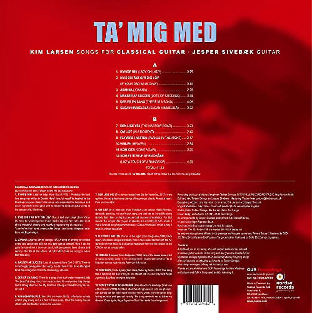 Jesper Sivebæk - Ta Mig Med - Music & Performance - Vinyl