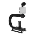 thumbnail image 3 of U Grip Phone Camera Stabilizer, Camera Stabilizer Handle Hot Shoe Mount Handheld with  Remote for DSLR, 3 of 8