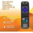 thumbnail image 2 of Original RC-AFIR 3226000887 OEM Remote Control for Westinghouse Roku TV with Shortcut APP Buttons Netflix Disney+ hulu Sling. No Pairing Required., 2 of 6