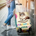 thumbnail image 3 of Welcome to Ragdoll Classroom Teacher Dog Mom Travel Luggage Cover Cat Lover Kitten Owner Gifts Idea Suitcase Dust Protective Decor - 02015, 3 of 5