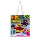 thumbnail image 1 of Wacky Races Bolso de tela con estampado de lienzo para mujer, bolsa de compras reutilizable y estética, con cremallera interior, regalo para mujer,40*40cm., 1 of 6