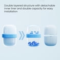 thumbnail image 4 of Portable Pill Box Medicine Case Large Capacity Compact Design Moisture-Resistant Travel Pill Box Tablet Organizer, 4 of 8