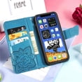 thumbnail image 3 of Funda para teléfono iPhone11, funda para iPhone 11 con tarjetero, soporte para mujeres, niñas y niños, cartera para iPhone11, bonita y resistente tapa de piel sintética, 3 of 5
