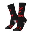 thumbnail image 1 of Lukts Happy Halloween2 Motif Chaussettes Mi-Mollet pour Femmes, Chaussettes Mi-Mollet à Contrôle d'Humidité, 1 of 6