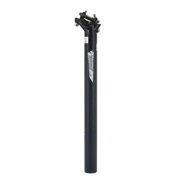 de sillín de bicicleta , poste de sillín de bicicleta en ángulo, tubo de soporte de sillín universal con abrazadera de ajuste micro, Negro 272 400 mm Macarena Tija de sillín de bicicleta de montaña