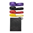 thumbnail image 4 of Ensemble de Bandes de Résistance Robustes avec Sac de Rangement Bandes d'Entraînement de Force Bande d'Exercice Extensible Boucle d'Entraînement pour Entraînement Yoga Mise en Forme 4 Pcs, 4 of 10