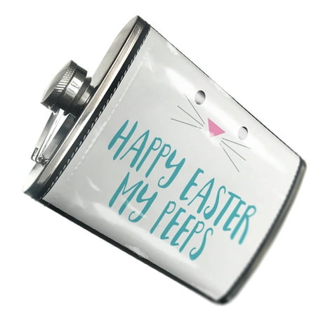 

NEONBLOND Flask Happy Easter My Peeps Easter Bunny Face