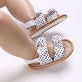 thumbnail image 4 of Sandalias De Bebé Niñas Elegantes Y Cómodas-0-12 Meses De Edad , Sujetador De Gancho Y Bucle Ajustable !, 4 of 4