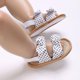 thumbnail image 4 of Sandalias De Bebé Niñas Elegantes Y Cómodas-0-12 Meses De Edad , Sujetador De Gancho Y Bucle Ajustable !, 4 of 4